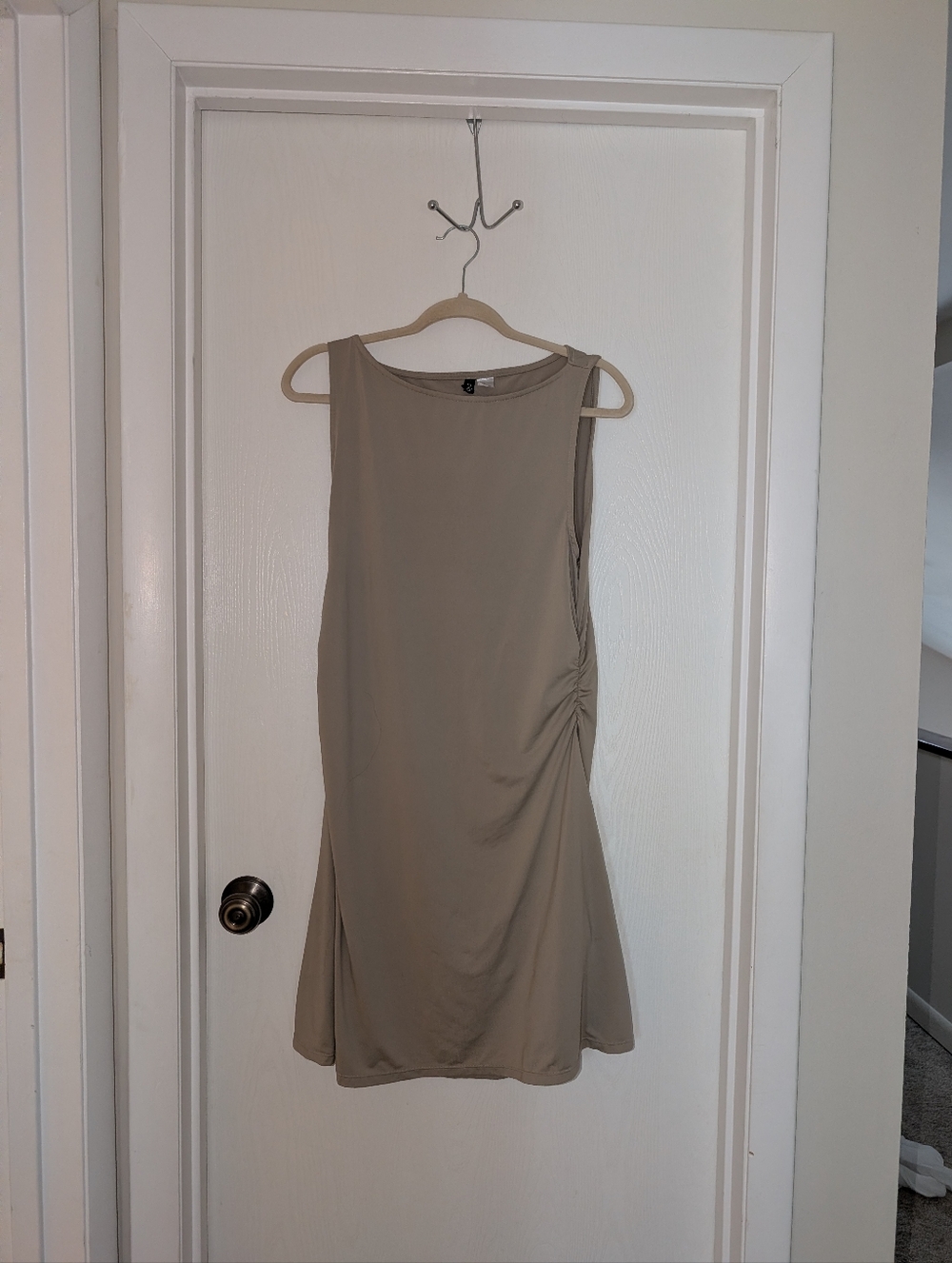 H&M Divided Size XL Muted Olive Dress